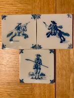 Carreaux anciens avec berger et cavaliers, Enlèvement