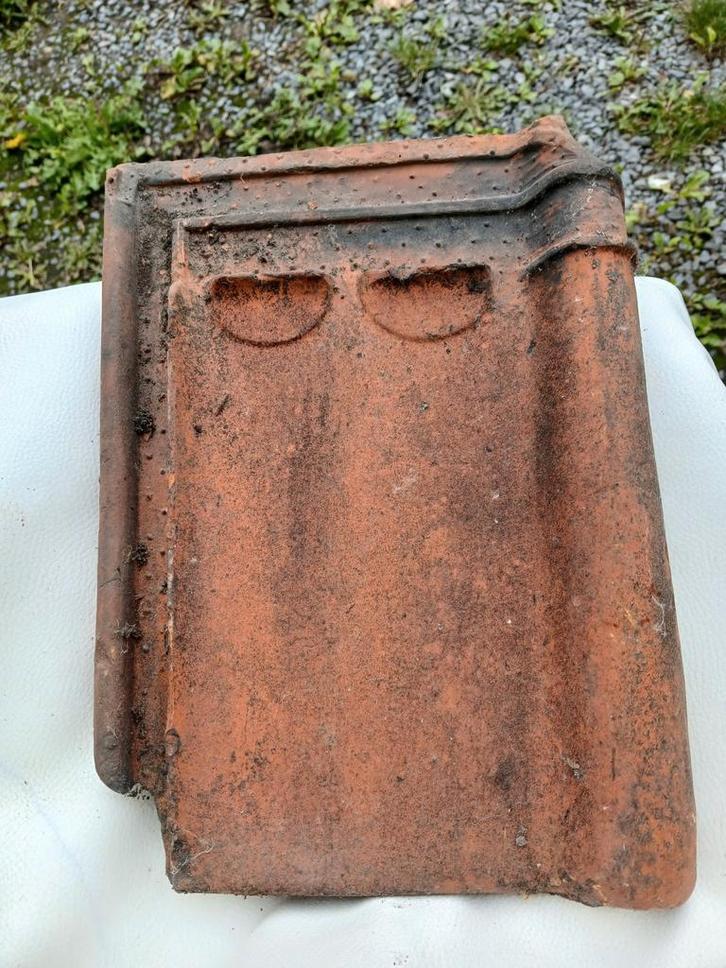 sterreberg, Doe-het-zelf en Bouw, Dakpannen en Dakbedekking, Gebruikt, Dakpannen, Rood, Ophalen