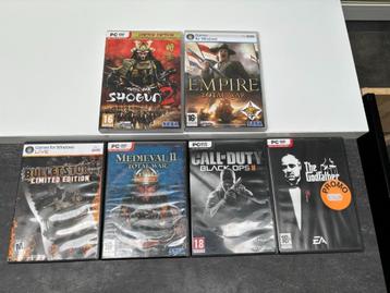 Opruiming PC Games - Total War, Call of Duty, Bulletstorm