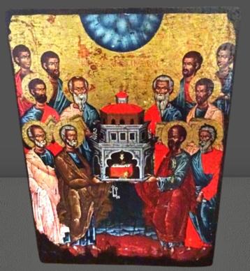 Icoon De 12 apostelen. Vintage, mooi bewaard beschikbaar voor biedingen