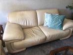 Salon cuir - Bon état non déchiré, Huis en Inrichting, Ophalen, Gebruikt, Leer, Contemporain