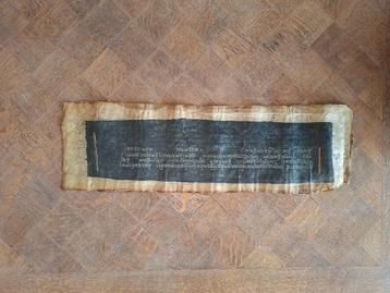 Manuscrit tibétain ancien, Enlèvement