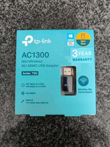 Wifi adapter TP Link AC1300 beschikbaar voor biedingen