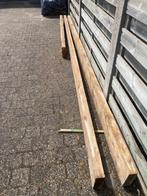 houten balken, Tuin en Terras, Palen, Balken en Planken, Ophalen, Gebruikt, 180 tot 250 cm, Balken