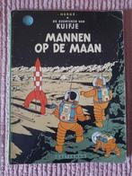 DE AVONTUREN VAN KUIFJE - MANNEN OP DE MAAN, Gelezen, Eén stripboek, Ophalen of Verzenden, Hergé