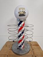 Vintage barberpole van reuzel met verlichting erin,, Verzamelen, Automaten | Overige, Ophalen of Verzenden, Zo goed als nieuw