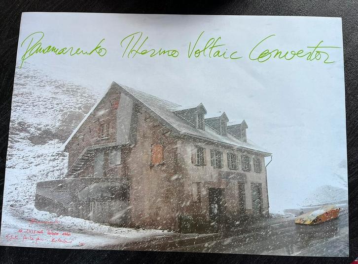 Panamarenko Thermo Voltaic convector, Antiek en Kunst, Kunst | Overige Kunst, Ophalen of Verzenden