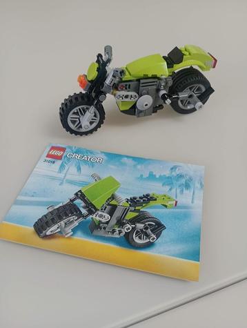 LEGO Creator 31018 – Moto Verte 3-en-1 beschikbaar voor biedingen