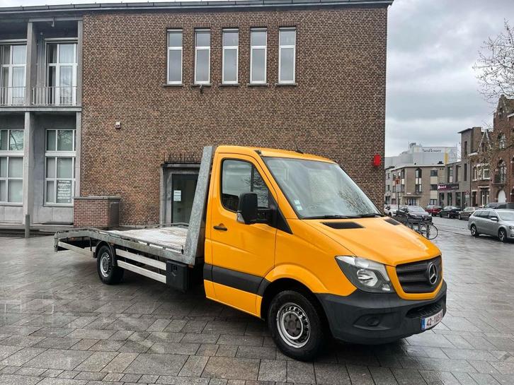 Mercedes - Benz Sprinter 313CDI 2016 Automaat Takelwagen, Auto's, Bestelwagens en Lichte vracht, Bedrijf, Te koop, ABS, Airbags