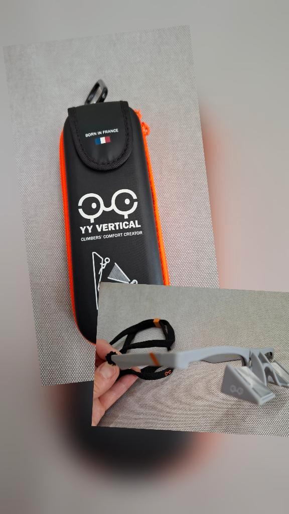 Escalade Lunettes d'assurage yy vertical, Sports & Fitness, Escalade, Comme neuf, Accessoire d'escalade, Enlèvement