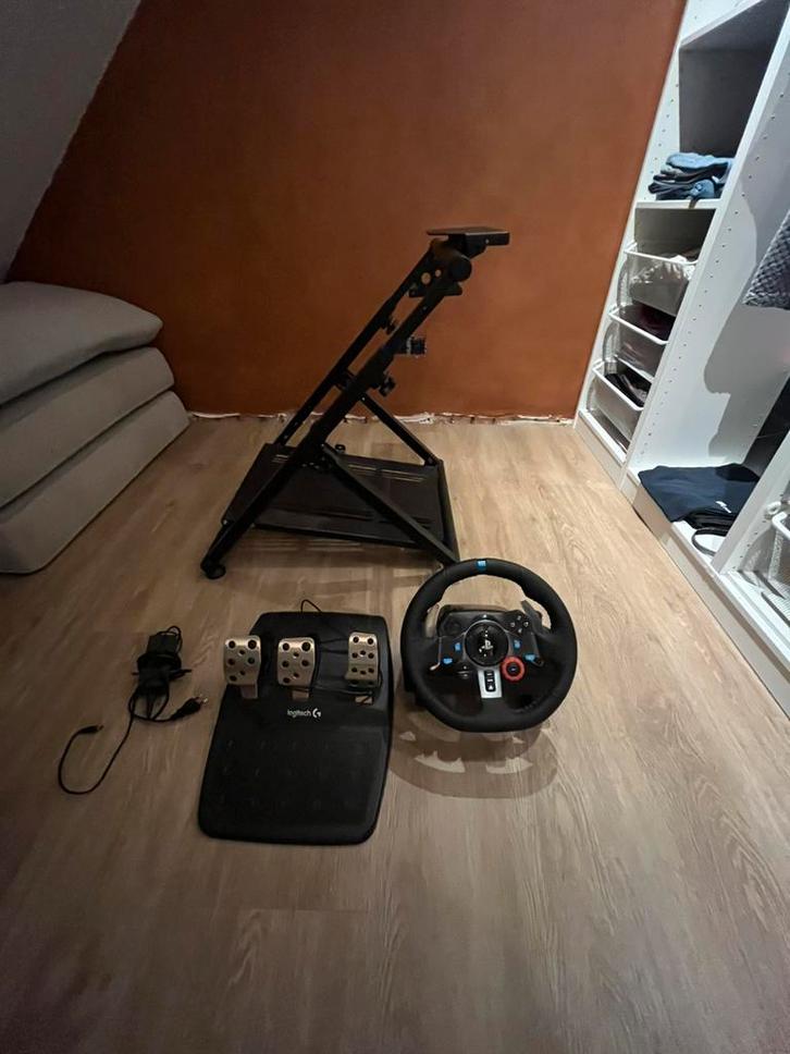 Logitech G29, Games en Spelcomputers, Spelcomputers | Sony Consoles | Accessoires, Zo goed als nieuw, Ophalen