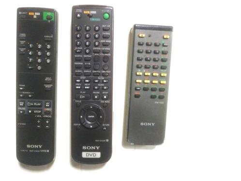 Sony afstandsbediening voor TV, DVD en videorecorder, Audio, Tv en Foto, Afstandsbedieningen, Gebruikt, Origineel, Dvd, Tv, Vhs