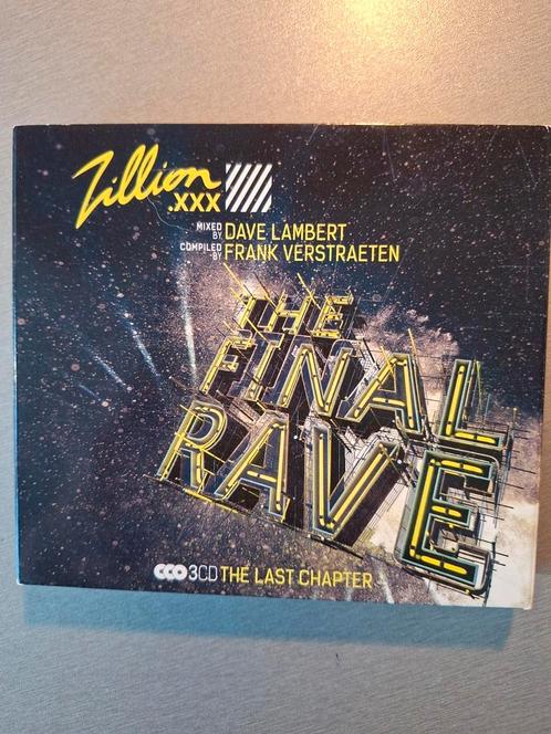 3cd set. Zillion. The Final Rave., Cd's en Dvd's, Cd's | Dance en House, Zo goed als nieuw, Ophalen of Verzenden