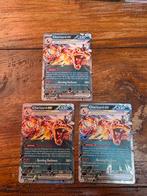 3 charizards ex, Hobby en Vrije tijd, Verzamelkaartspellen | Pokémon, Ophalen of Verzenden, Nieuw, Losse kaart, Foil