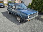Vw golf 2 1.3 benzine 1986, Auto's, Voorwielaandrijving, Stof, 5 deurs, Blauw