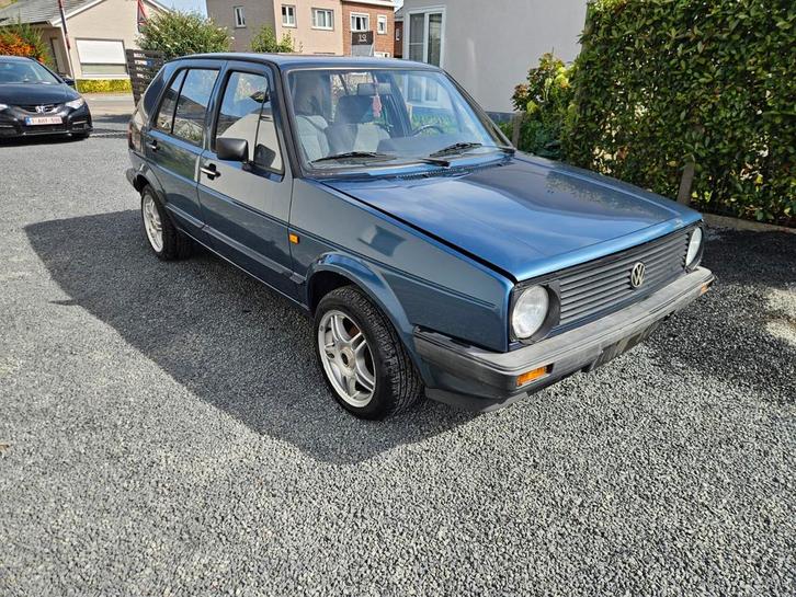 Vw golf 2 1.3 benzine 1986, Auto's, Oldtimers, Particulier, Lichtmetalen velgen, Radio, Volkswagen, Benzine, Stadsauto, 5 deurs