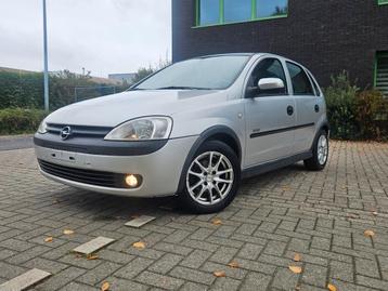 Opel Corsa/1.2 benzine/bwj 2002/5 deurs/PROPERE WAGEN!AIRCO! beschikbaar voor biedingen