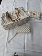 Lot de 3 sacs/pochettes imitation Michael Kors -très bon éta, Ophalen of Verzenden, Zo goed als nieuw, Beige