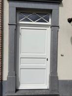 Voordeur te koop wegens verbouwing, Gebruikt, Buitendeur, 200 tot 215 cm, Hout