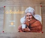Zeldzame oude reclameposter van Beukelaar 1954, Verzamelen, Ophalen of Verzenden, Gebruikt