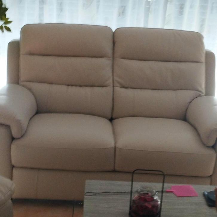 A vendre salon de qualité, Huis en Inrichting, Zetels | Zetels, Zo goed als nieuw, Leer, Ophalen