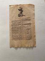 Brabantse omwenteling 1791  Ordonnantie taverne en cafés, Boeken, Ophalen, 17e en 18e eeuw, Gelezen
