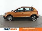 Volkswagen Polo 1.2 TSI CrossPolo BlueMotion Tech (bj 2017), Auto's, Voorwielaandrijving, Stof, Gebruikt, Zwart