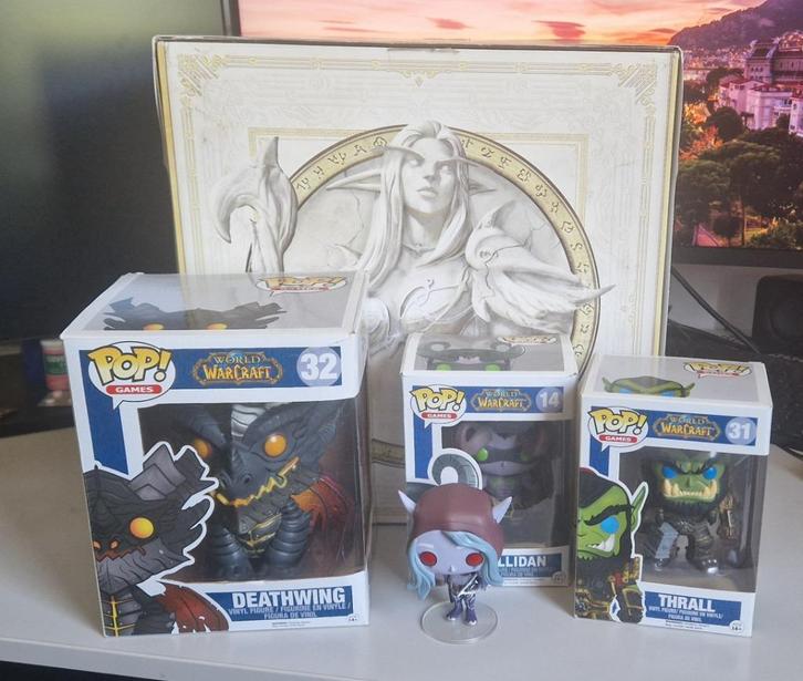 World of Warcraft – Édition Collector 15e Anniversaire + POP, Verzamelen, Beelden en Beeldjes, Zo goed als nieuw, Fantasy, Ophalen