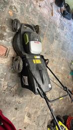 Elek. Grasmaaier CentralPark 40V, Tuin en Terras, Ophalen, Gebruikt, Elektrische grasmaaier