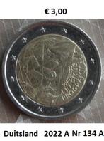 2 Euromunten Duitsland A, Ophalen of Verzenden, Duitsland, 2 euro, Losse munt