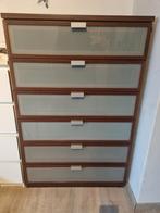 Ikea Hopen ladekast 6 lades commode ladenkast bruin, Ophalen, Gebruikt, 100 tot 150 cm, 5 laden of meer