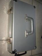 Aluminium koffer/koffer met 6 vakken + sleutels voor, Nieuw, Slot, Minder dan 35 cm, Minder dan 50 cm