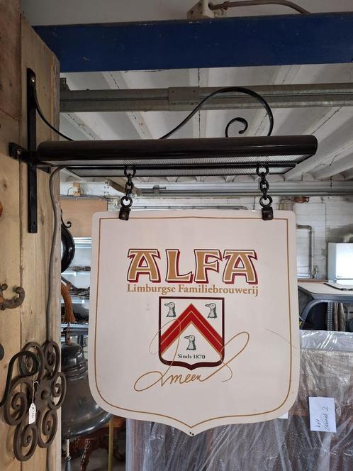 bier lichtbak alfa bier nieuw, Verzamelen, Biermerken, Nieuw, Reclamebord, Plaat of Schild, Ophalen of Verzenden