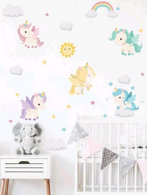 Nieuw en ongebruikt muursticker Unicorn!, Kinderen en Baby's, Kinderkamer | Inrichting en Decoratie, Nieuw, Wanddecoratie, Ophalen of Verzenden