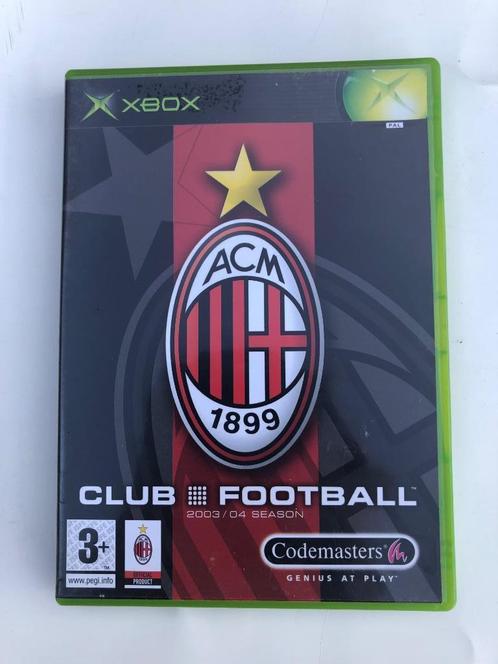 XBOX ACM 1899 Club Football 2003-04 season,  the official ga, Consoles de jeu & Jeux vidéo, Jeux | Xbox Original, Comme neuf, Sport