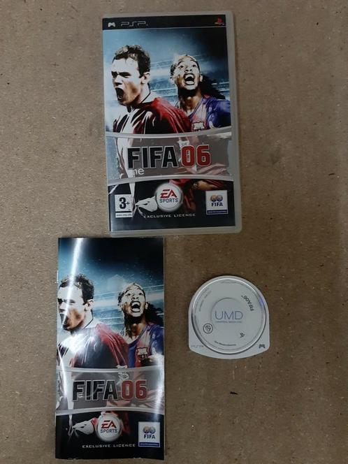 Psp Fifa 06, Consoles de jeu & Jeux vidéo, Jeux | Sony PlayStation Portable, Comme neuf, Enlèvement ou Envoi