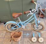 kinderfietsje 12 inch merk Bobbin met zijwieltjes en mandje, Fietsen en Brommers, Fietsen | Kinderfietsjes, Ophalen, Zijwieltjes