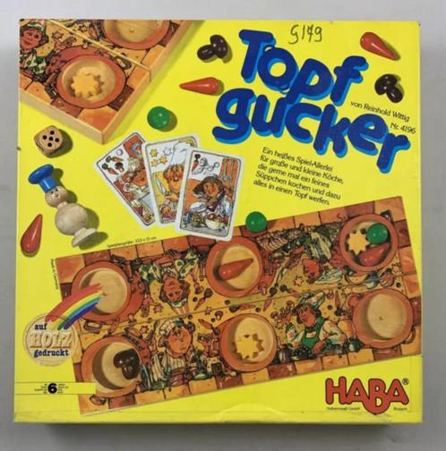 Haba Topfgucker Pottekijker Gezelschapsspel Spel Compleet, Hobby en Vrije tijd, Gezelschapsspellen | Bordspellen, Zo goed als nieuw
