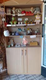 GRAND MEUBLE BIBLIOTHÈQUE : PORTES + ÉTAGÈRES, Maison & Meubles, Enlèvement, Utilisé