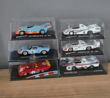 Lot 6 auto's 1/43 Jacky Ickx  beschikbaar voor biedingen