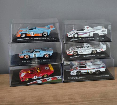 Lot 6 auto's 1/43 Jacky Ickx, Hobby en Vrije tijd, Modelauto's | 1:43, Zo goed als nieuw, Ophalen of Verzenden