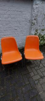 vintage stoelen in Franse stijl uit de jaren 60, Kunststof, Gebruikt, Style français des années 60, Ophalen