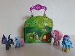 My little pony cottage + 4 mini pony's, Comme neuf, Envoi