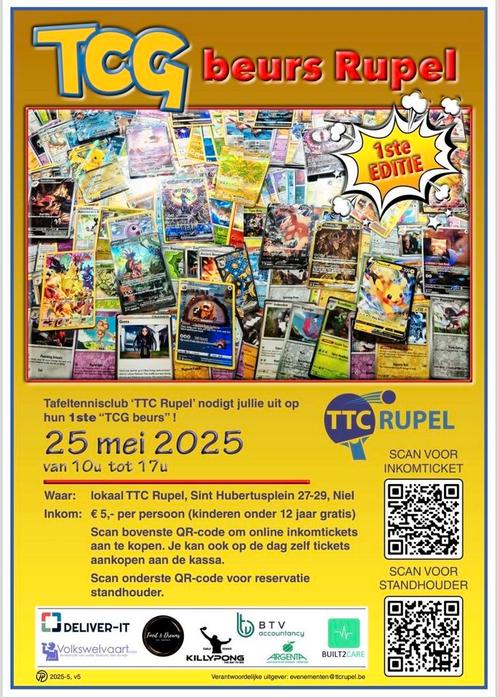 Pokemon beurs!, Hobby en Vrije tijd, Verzamelkaartspellen | Pokémon, Nieuw, Ophalen