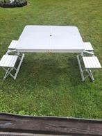 Campingtafel, stoelen inbegrepen in originele verpakking, Ophalen, Zo goed als nieuw
