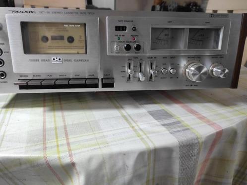 REALISTIC cassette deck.GEREVISEERD . PERFECTE staat, Audio, Tv en Foto, Cassettedecks, Enkel, Ophalen of Verzenden