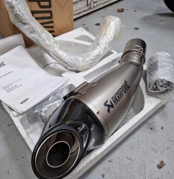 Système d'échappement sport Akrapovic Titanium z650 NINJA 65