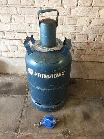 Volle propaangasfles primagaz 10,5 kg met ontspanner . beschikbaar voor biedingen