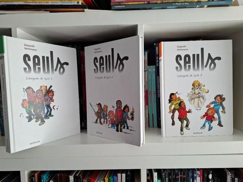 3 INTEGRALES "SEULS" VOLUMES 1 à 3 TBE EO/REED, Boeken, Stripverhalen, Zo goed als nieuw, Complete serie of reeks, Ophalen of Verzenden