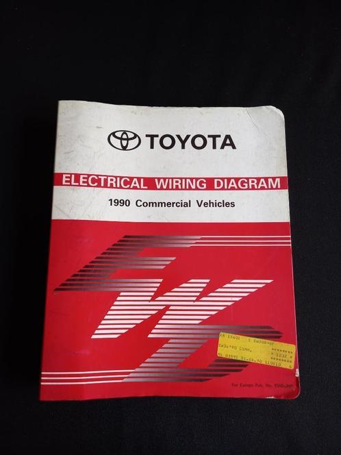 Werkplaatsboek Toyota elektrische schema's CV 1990, Auto diversen, Handleidingen en Instructieboekjes, Ophalen of Verzenden